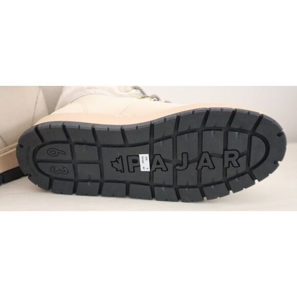 Pajar Women's Sz 9M Sand/Beige Waterproof Nubuck Chalet Fashion Boots - Picture 7 of 11